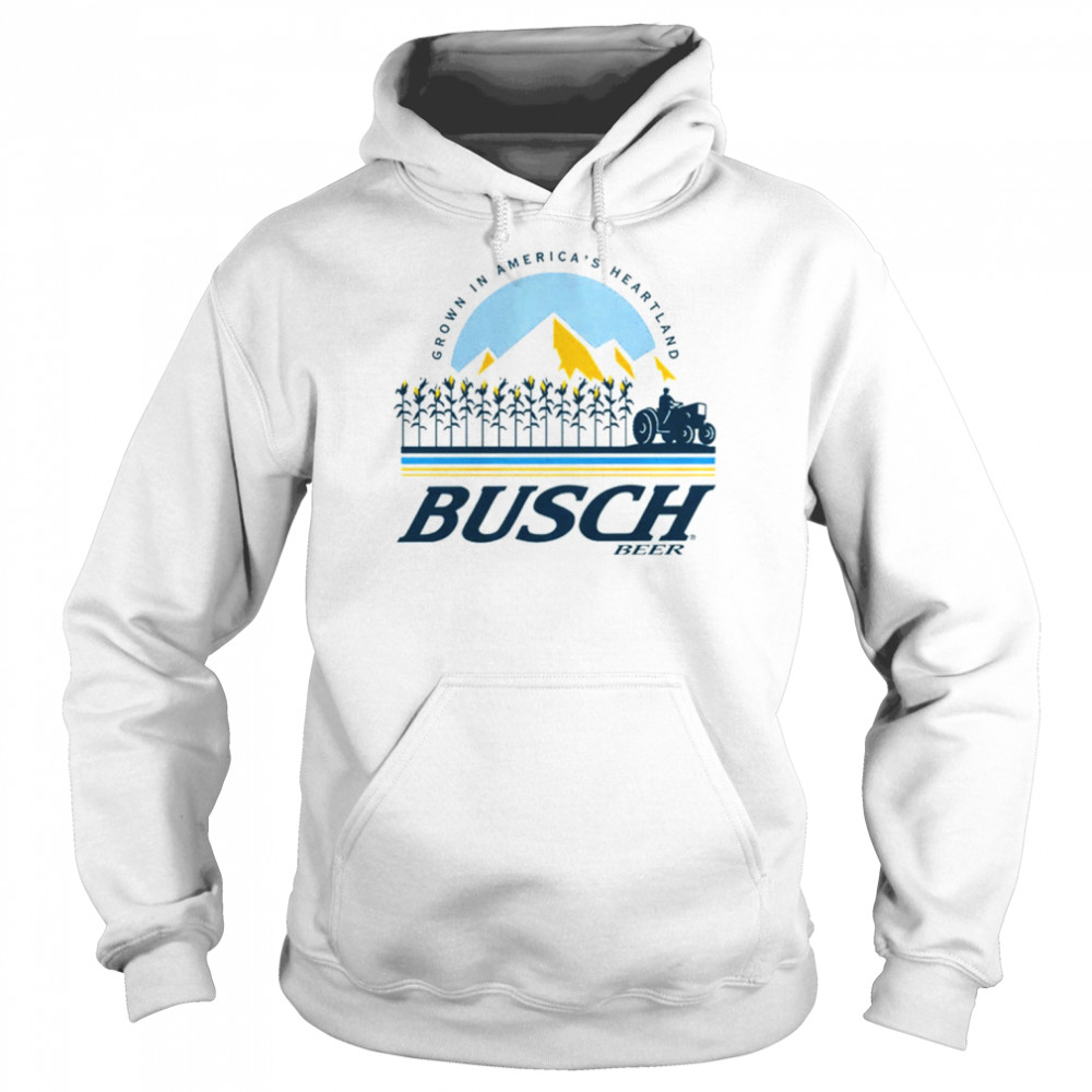 The Cornfield Busch Light Beer Logo shirt Unisex Hoodie