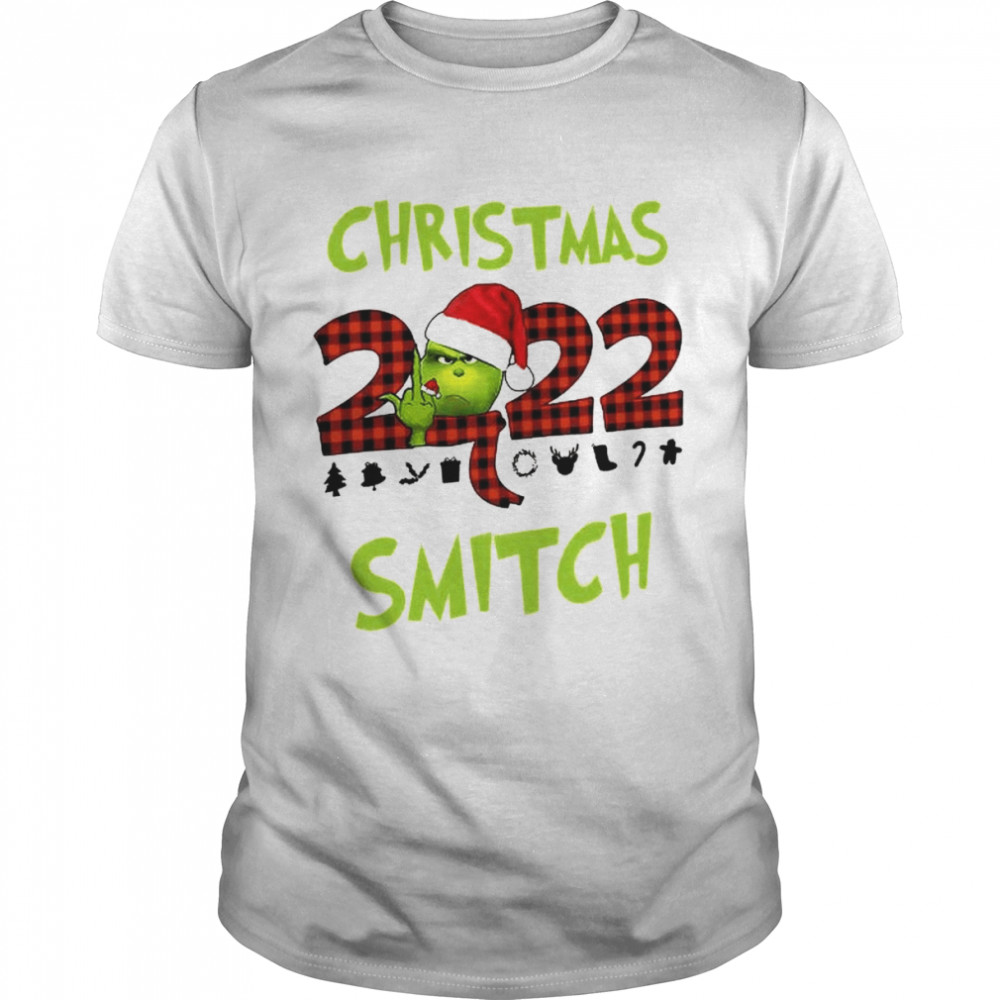 The Grinch Squad Matching Christmas 2022 Smitch shirt Classic Men's T-shirt