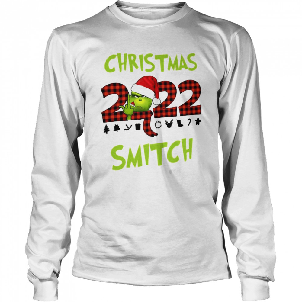 The Grinch Squad Matching Christmas 2022 Smitch shirt Long Sleeved T-shirt