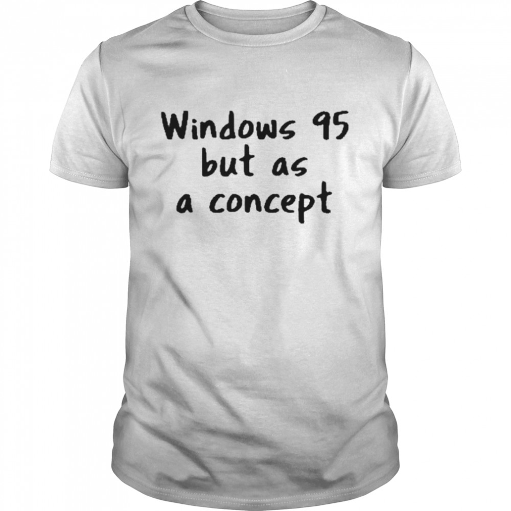 Windows 95 but as a concept shirt Classic Men's T-shirt