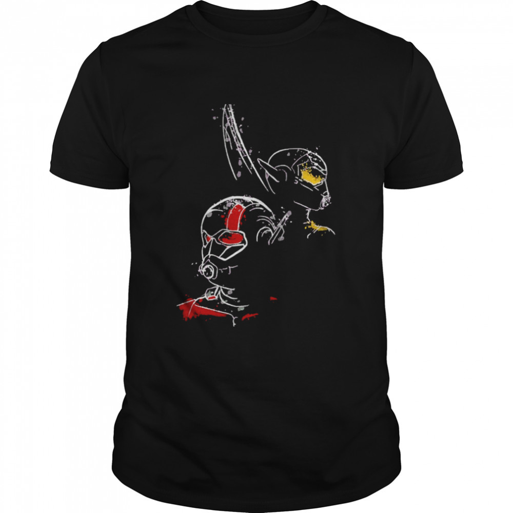 Aesthetic Design Ant Man And Wasp Splatter shirt