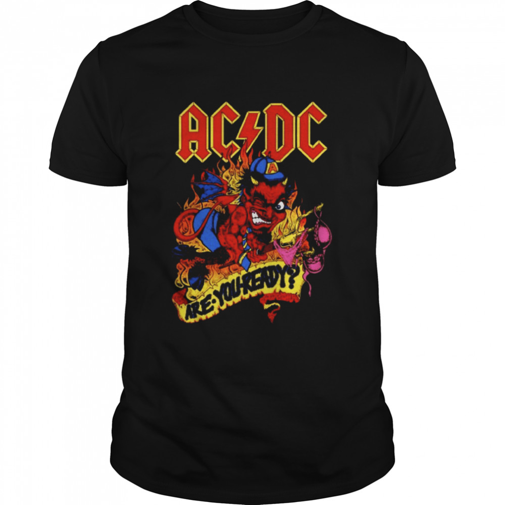 Are You Ready Acdc Music Band Vintage shirt