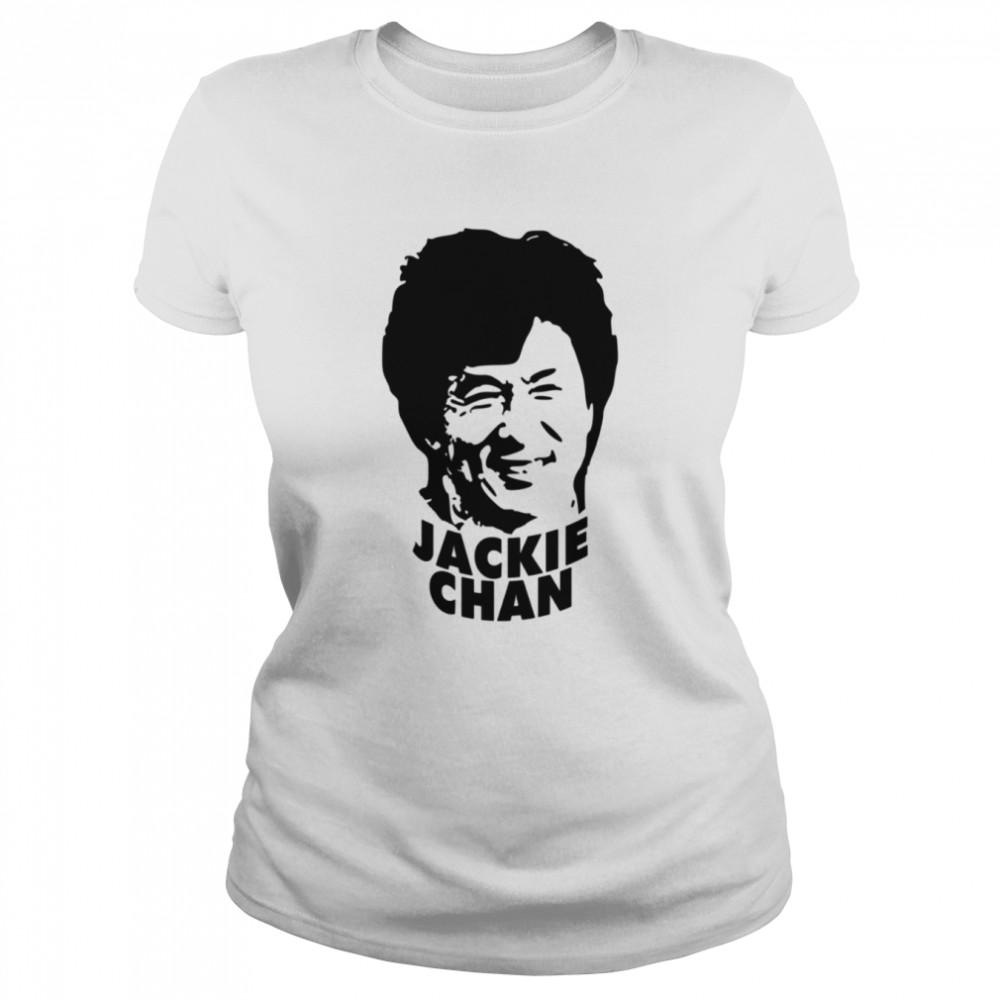 Jackie Chan Silhouette The Legend Actor shirt Classic Women's T-shirt