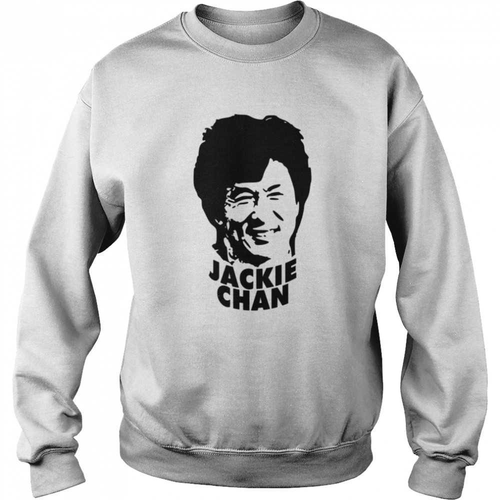 Jackie Chan Silhouette The Legend Actor shirt Unisex Sweatshirt