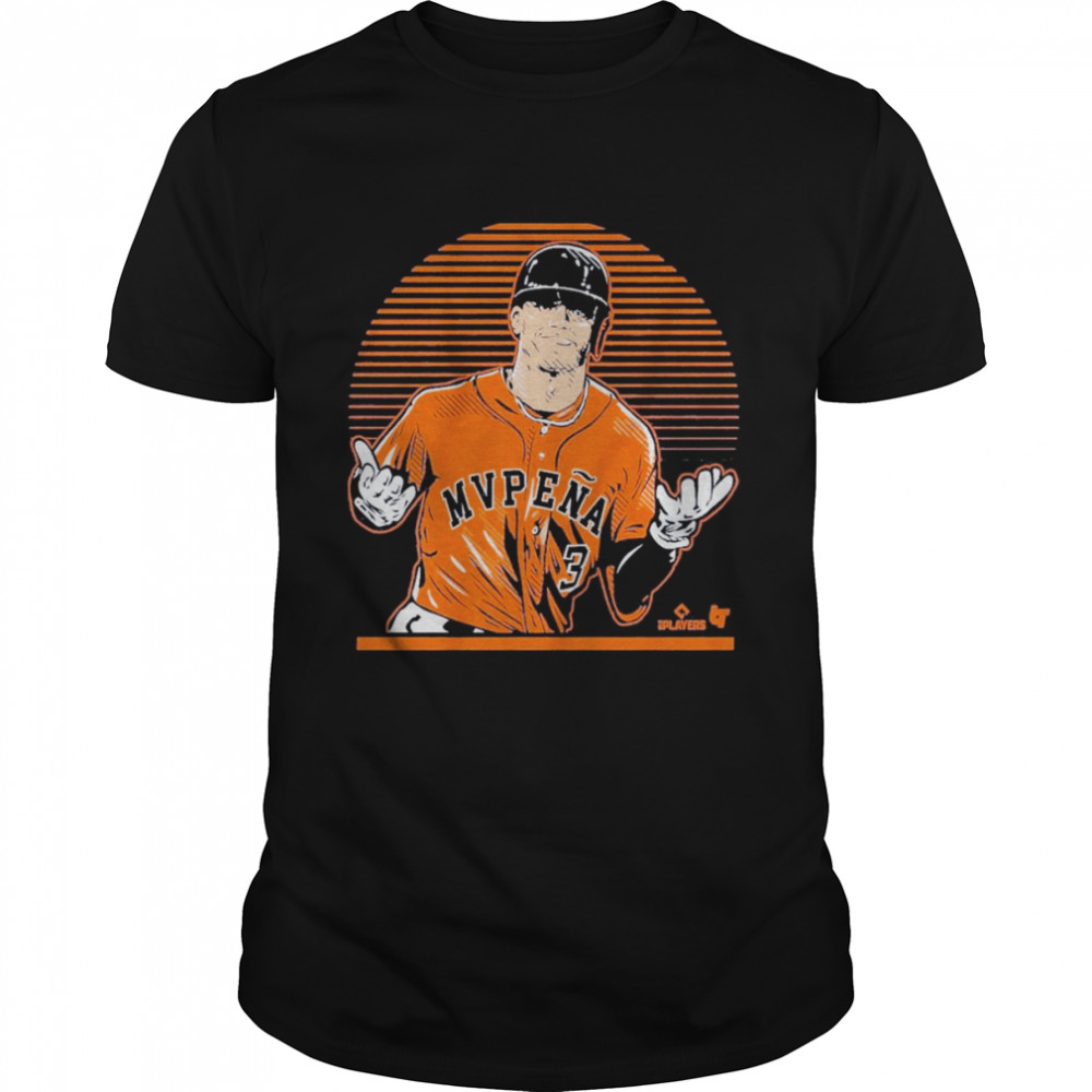 Jeremy Peña Mvpeña Shrug No 3 2022 shirt