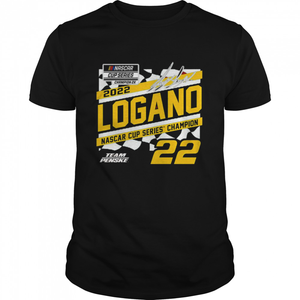 Joey Logano Team Penske 2022 NASCAR Cup Series Champion Final shirt Classic Men's T-shirt