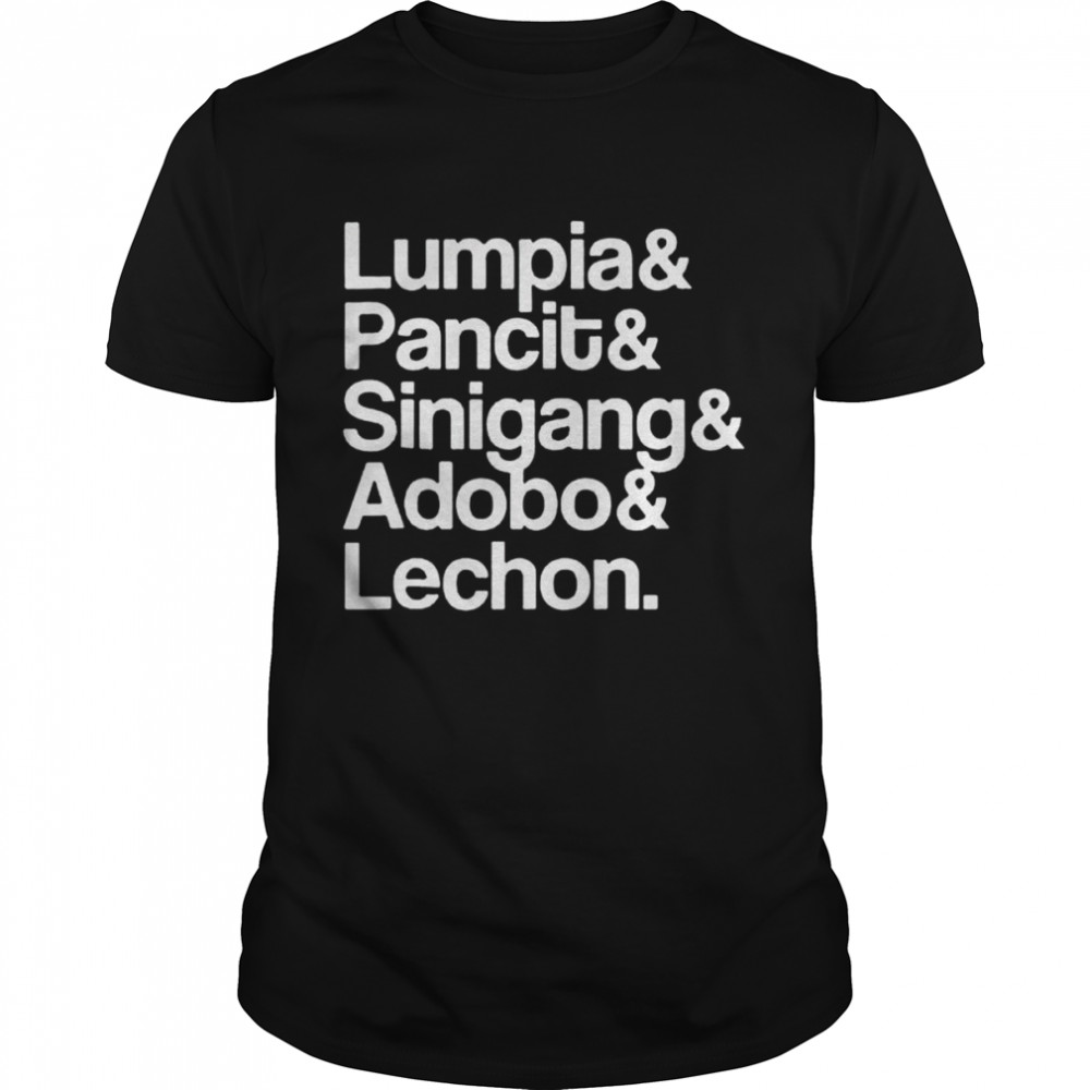 Lumpia Pancit Sinigang Adobo Lechon T-shirt Classic Men's T-shirt