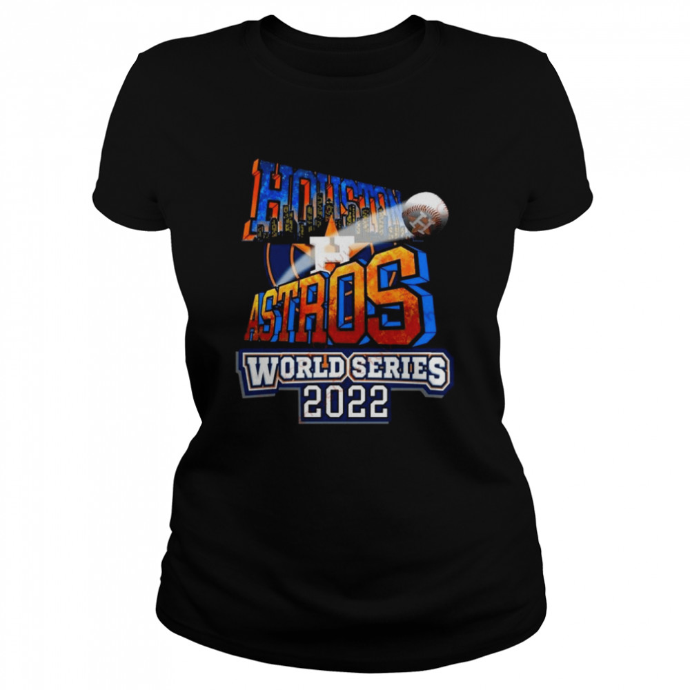 MLB 2022 Champions Houston Astros World Series 2022 Vintage T- Classic Women's T-shirt