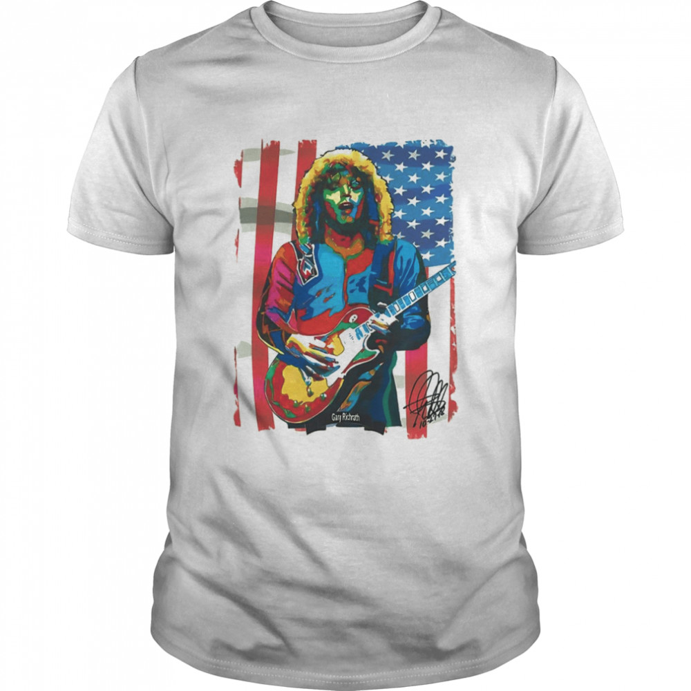 Music Retro American Flag Against Punk shirt