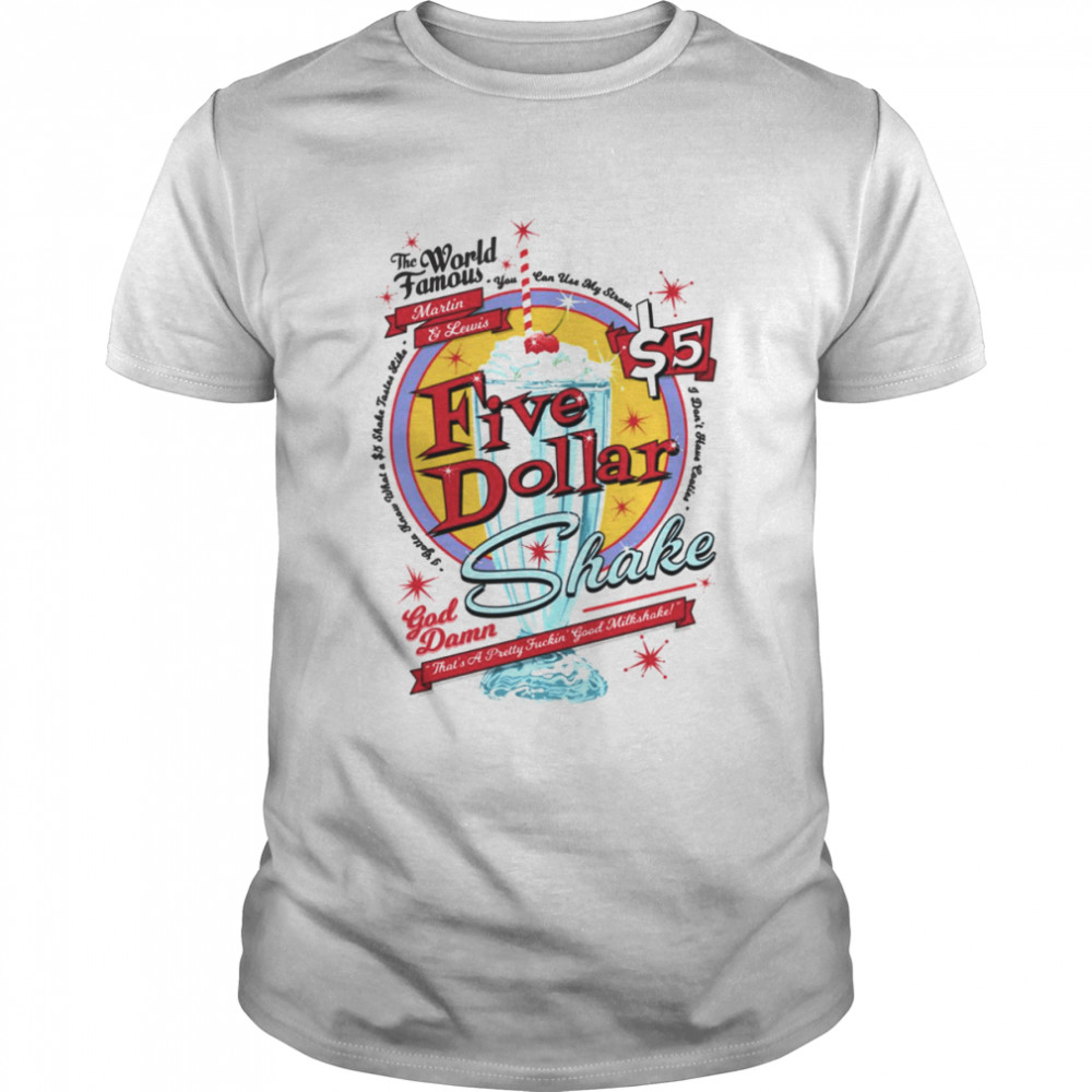 Pulp Fiction Five Dollar Shake Retro Hd shirt