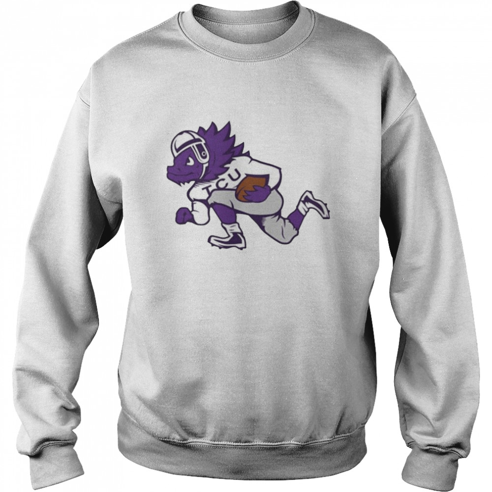 Sonny Dykes Wearing Tcu Logo Unisex Sweatshirt