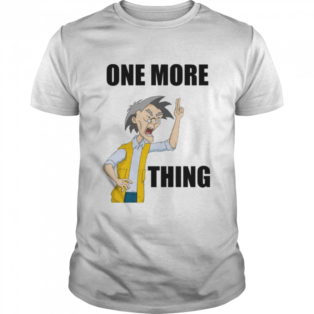 Uncle Chan One More Thing Jackie Chan Adventures shirt Classic Men's T-shirt