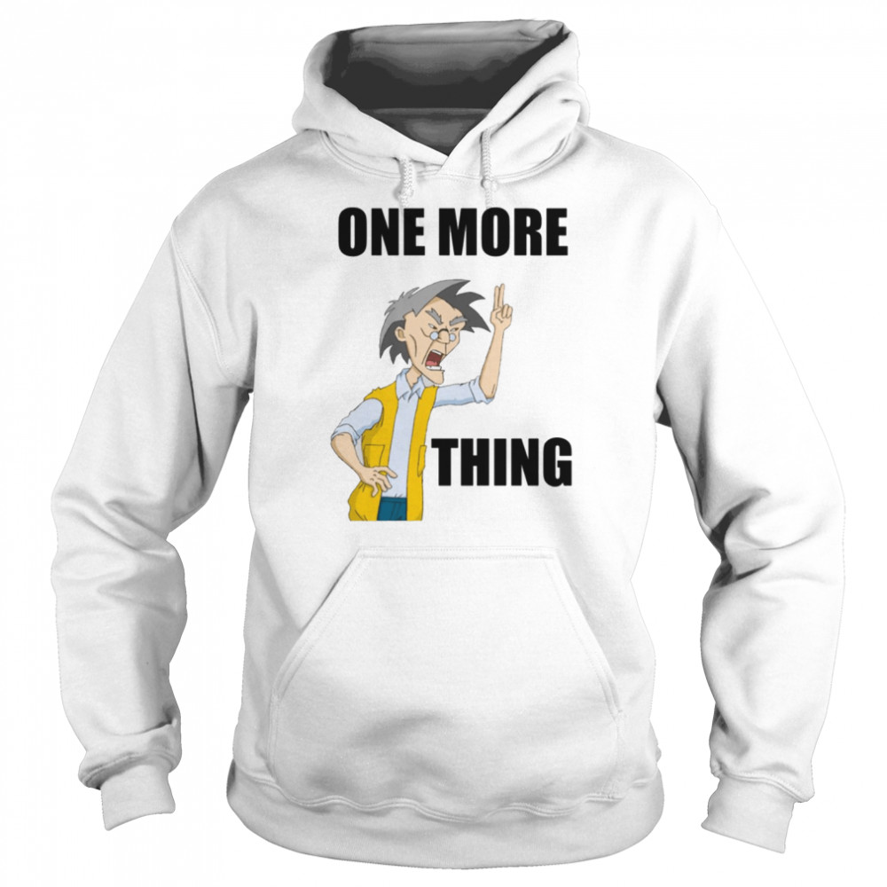 Uncle Chan One More Thing Jackie Chan Adventures shirt Unisex Hoodie