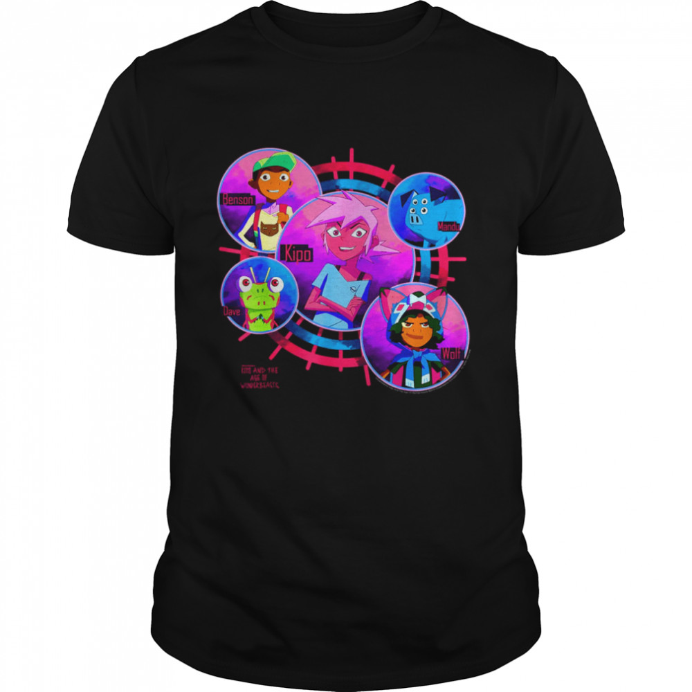 Wolf Benson Kipo Dave Benson Kipo And The Age Of Wonderbeasts shirt