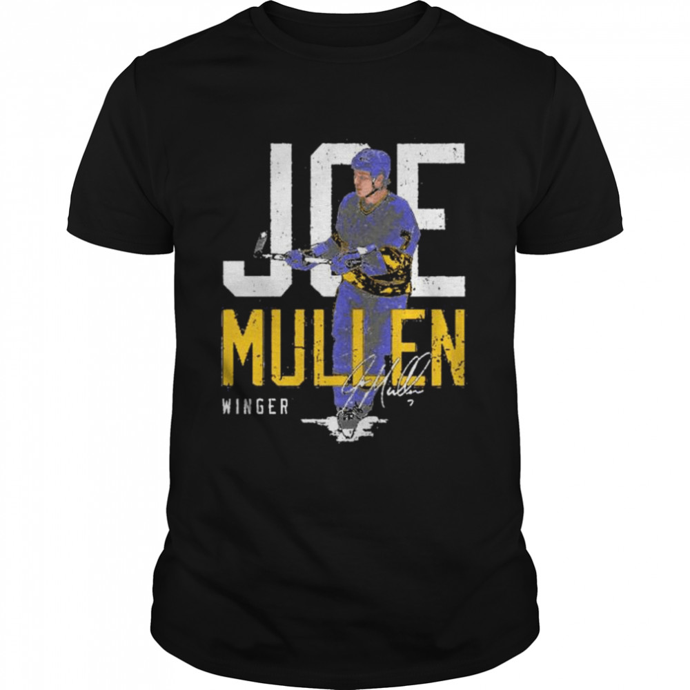 Top joe Mullen winger St. Louis Blues shirt