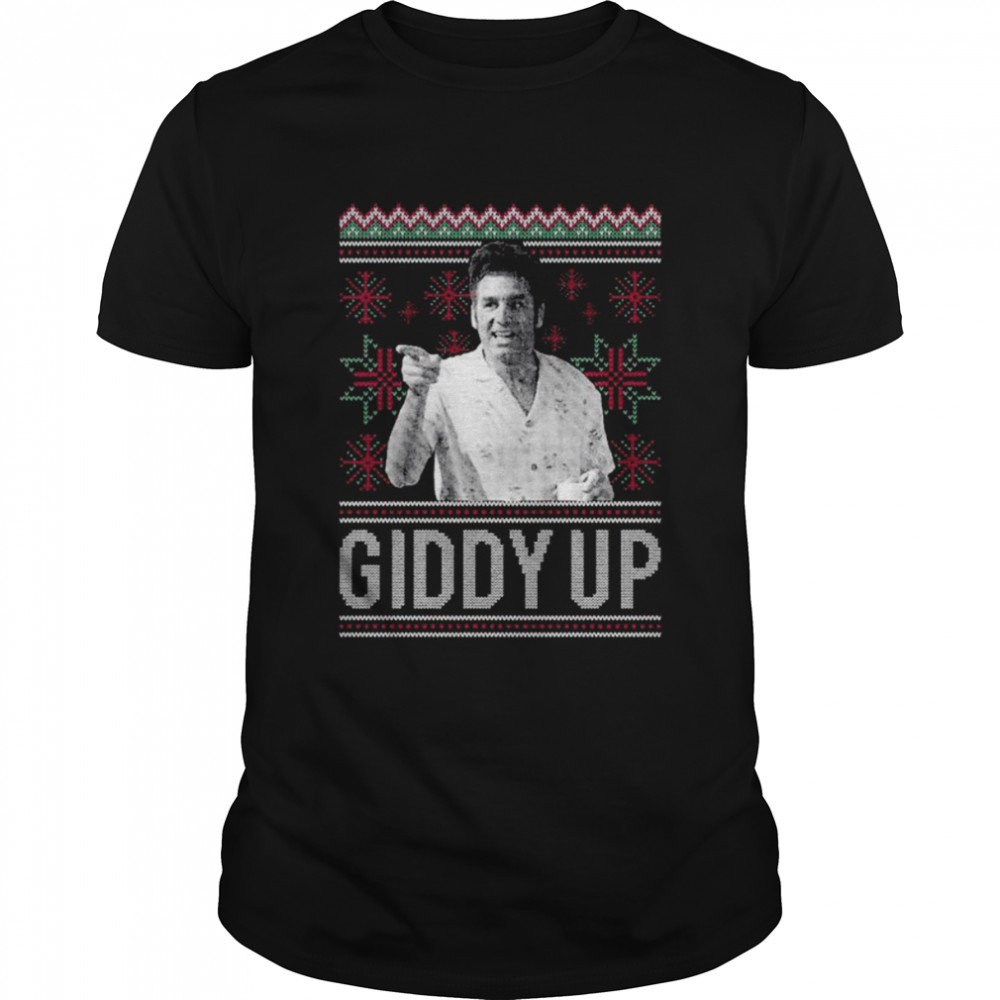 Giddy up 2022 ugly Christmas shirt