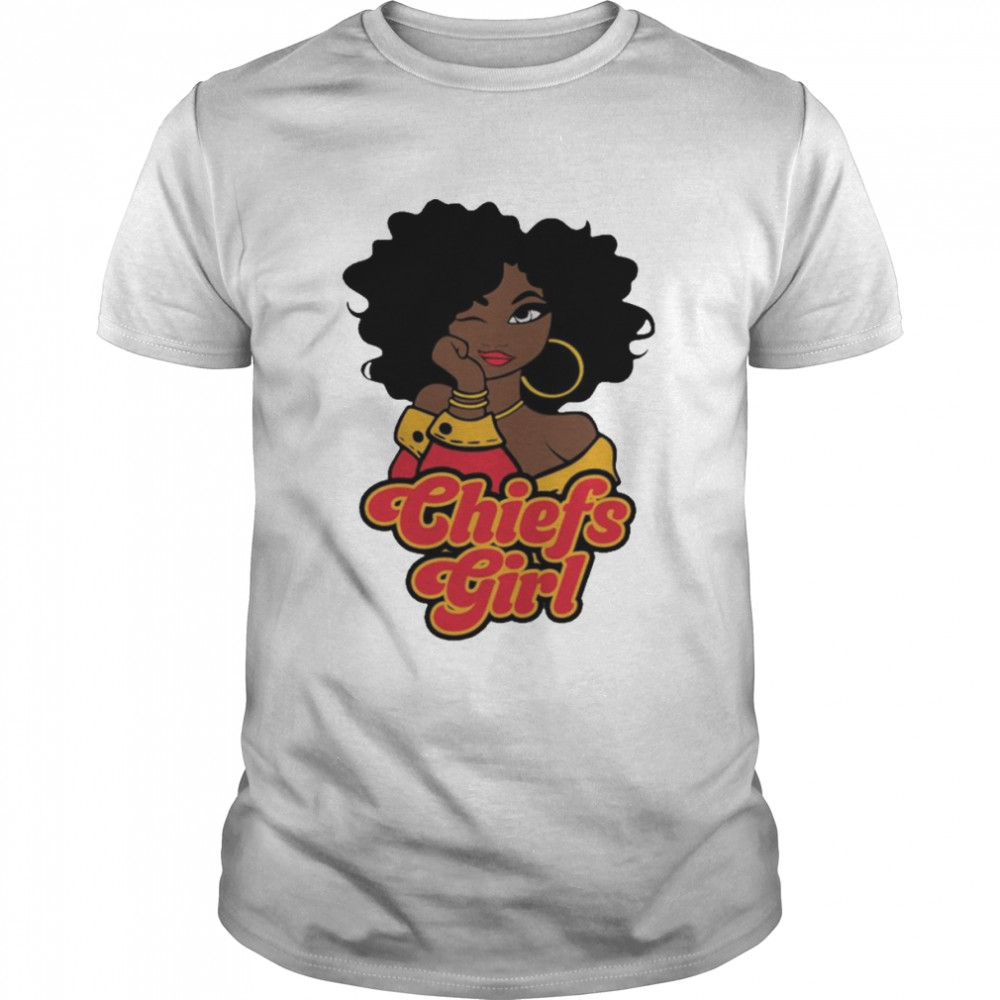 Kansas City Chiefs football Black Girl 2022 shirt