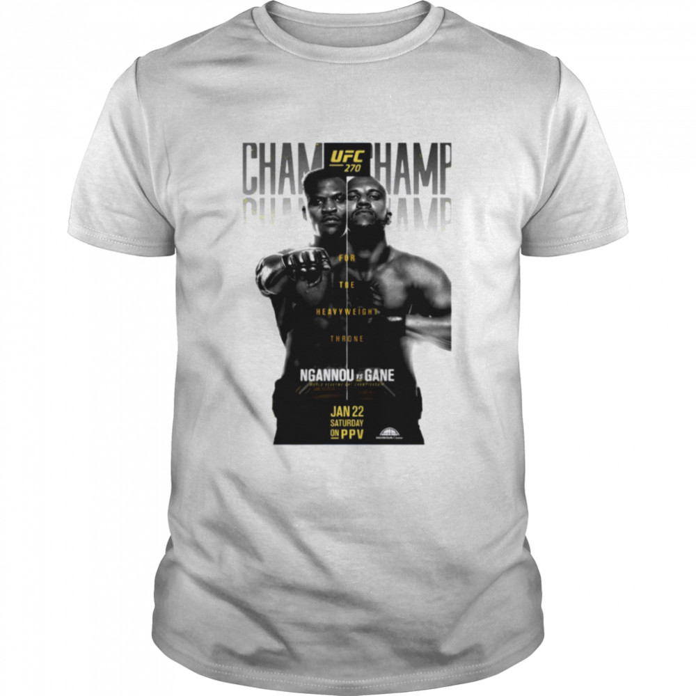 Ufc 270 Official Ngannou Vs Gane shirt