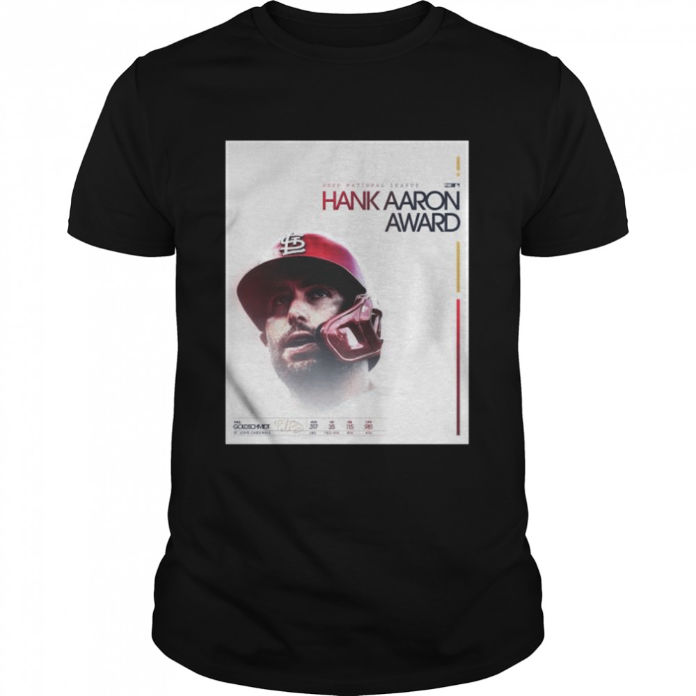 2022 National League Hank Aaron Award shirt