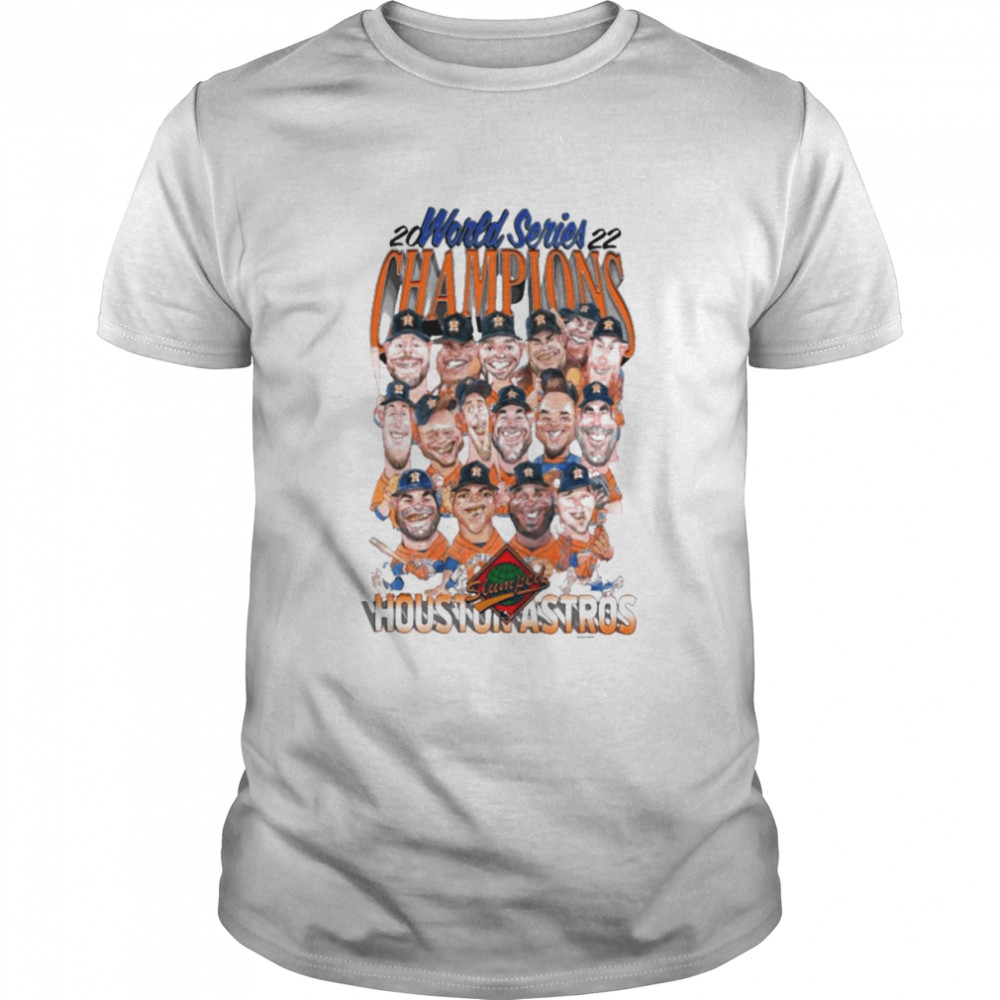 2022 world series houston astros slumpled T-shirt