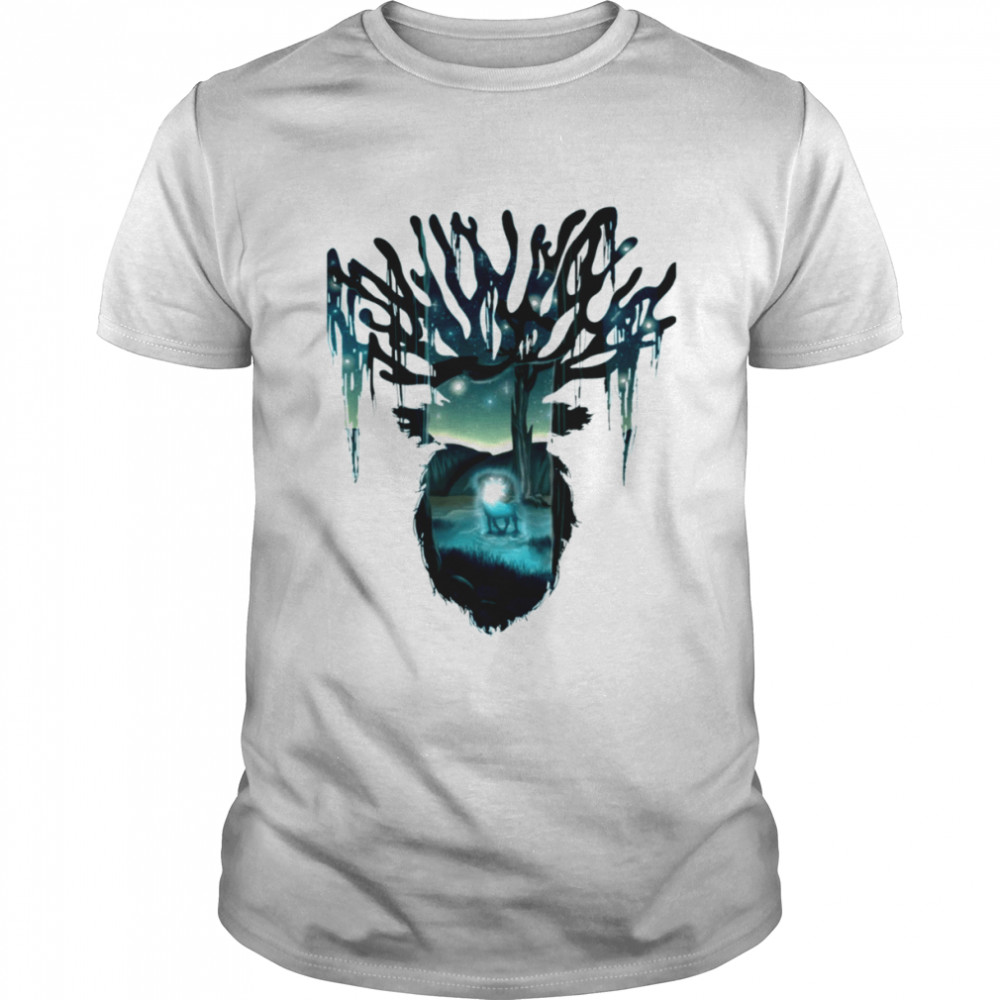 Beast God Princess Mononoke Artwork shirt