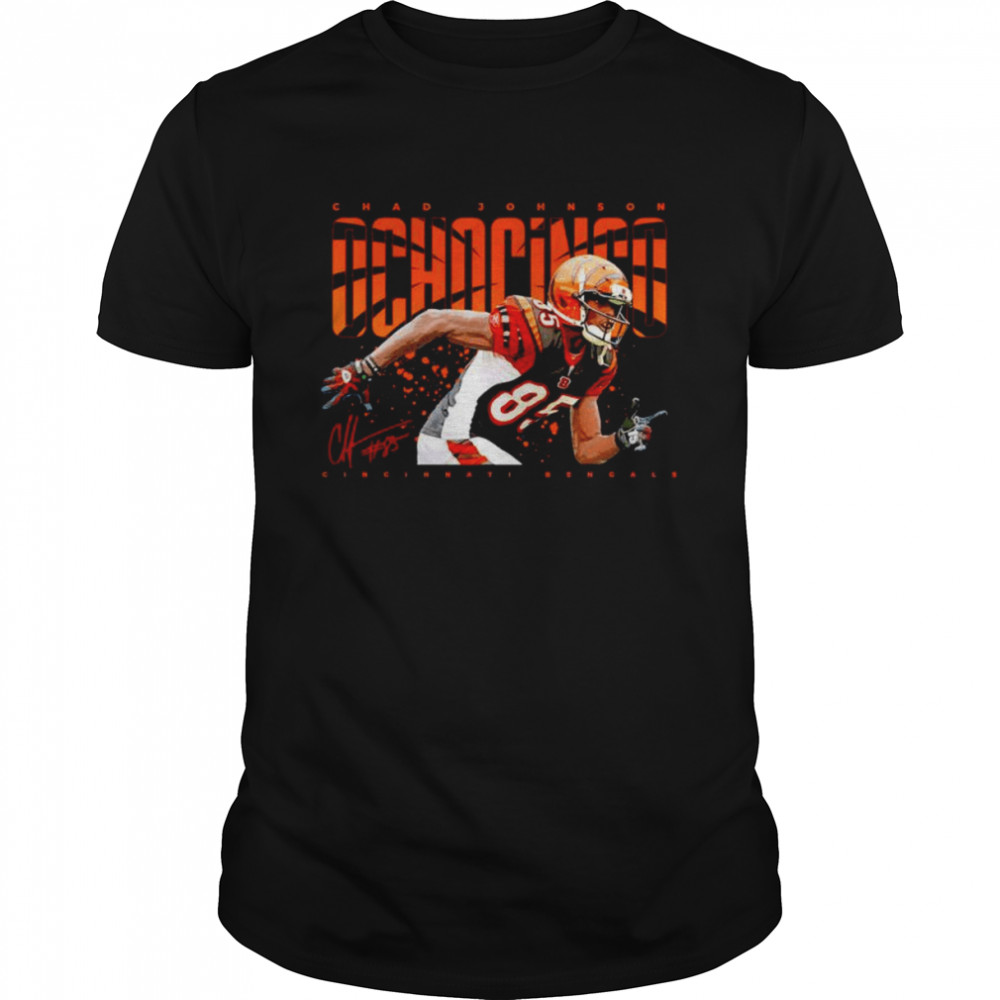chad Johnson Ochocinco Cincinnati Bengals baseball shirt