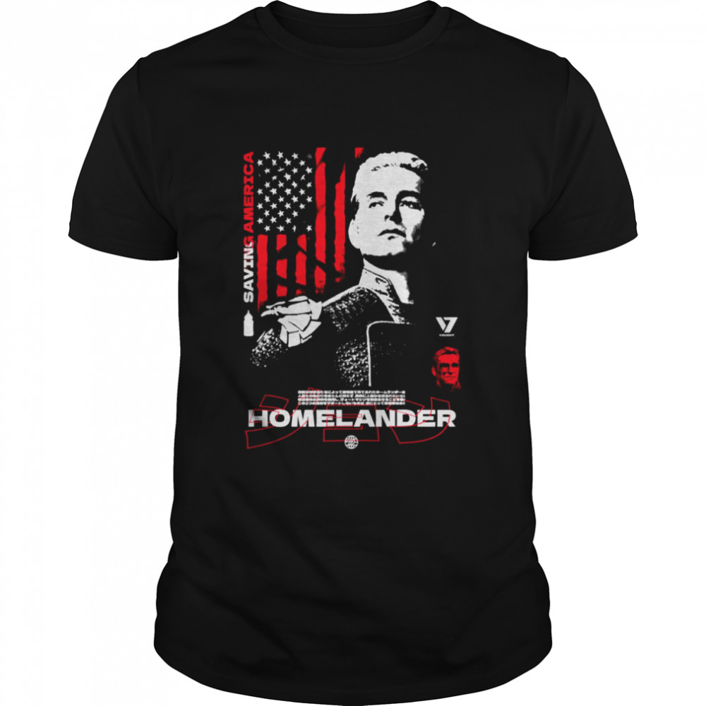 Home Lander Saving America The Boys shirt