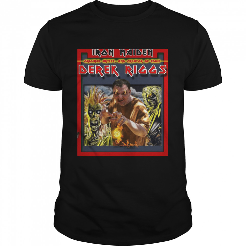 Iron Maiden Derek Riggs 2022 shirt