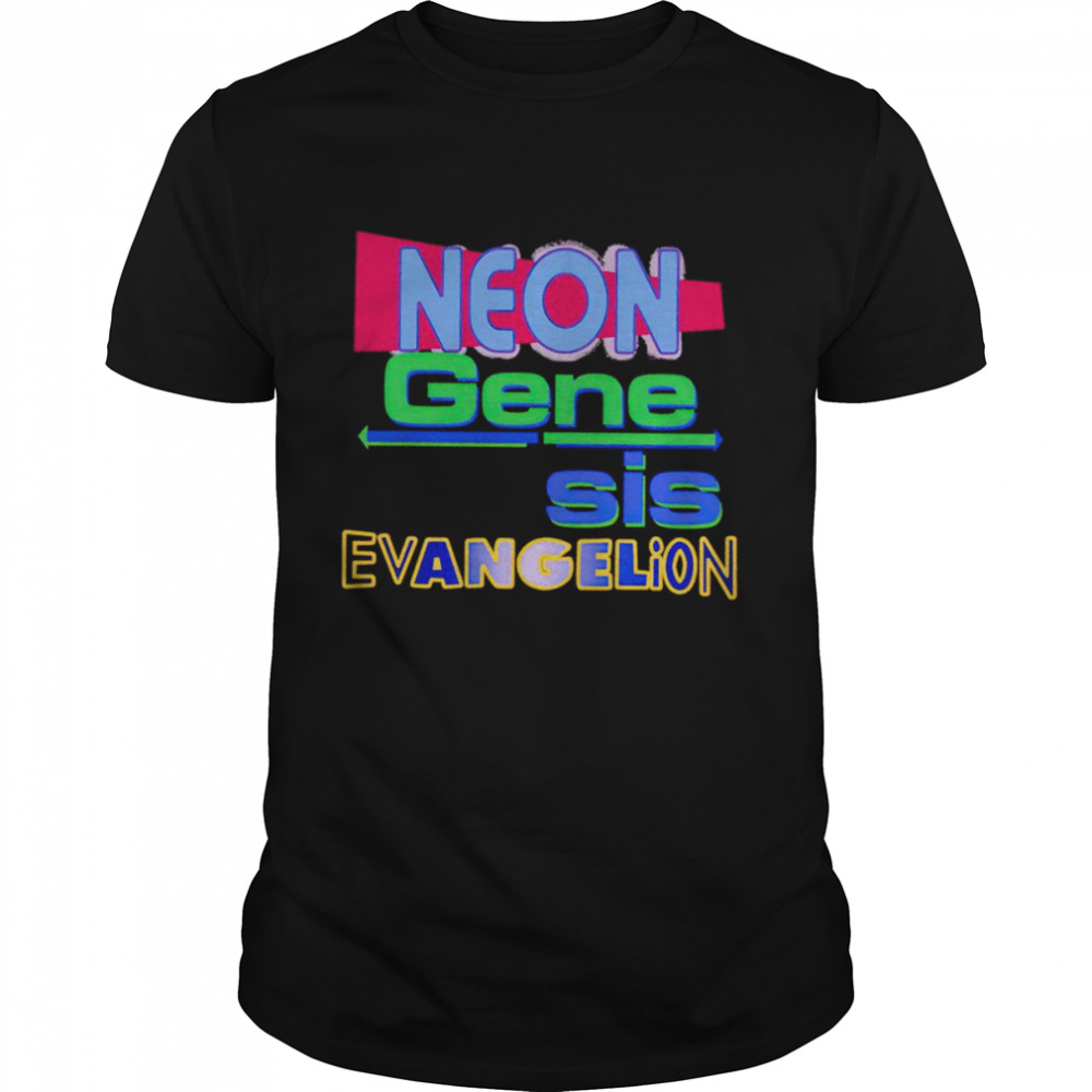 Neon Gene Sis Evangelion shirt