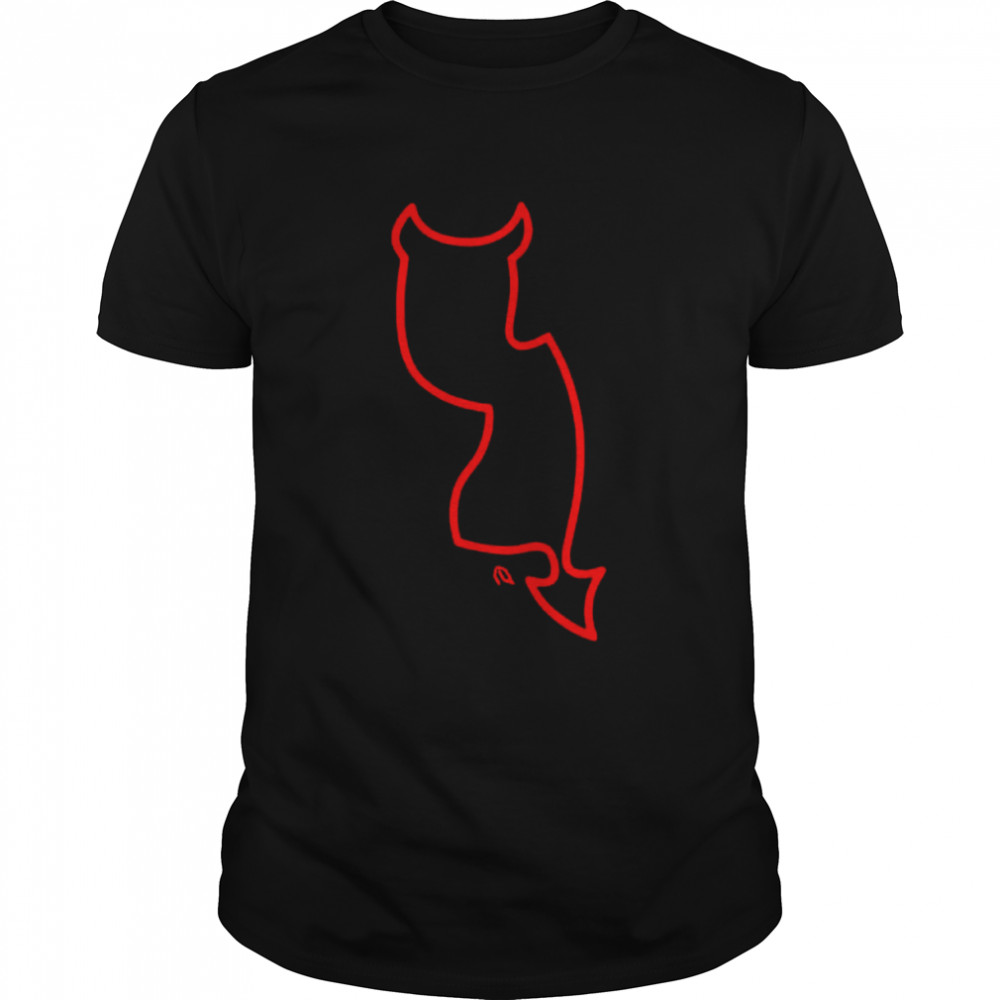 New Jersey Neon Tail shirt