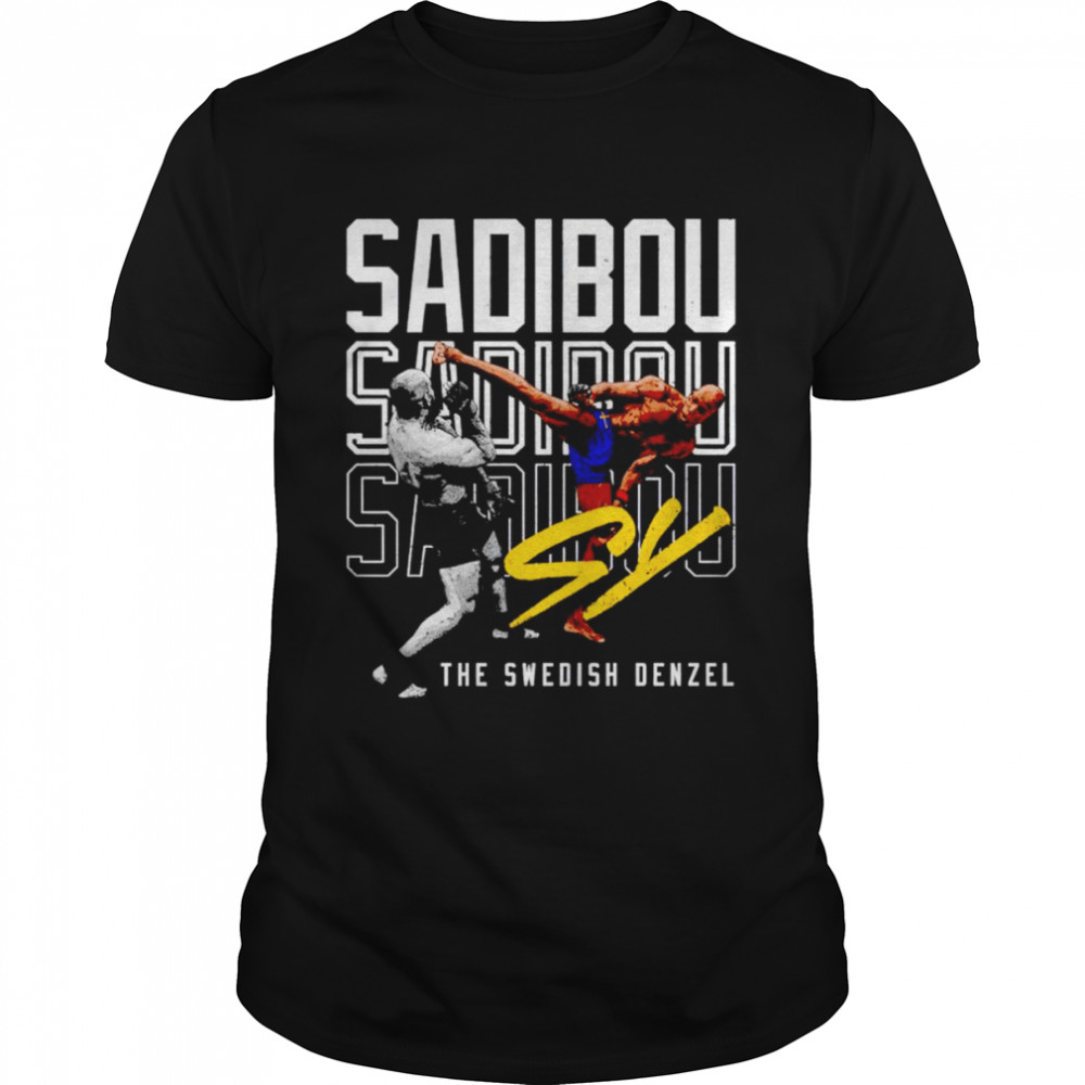Sadibou Sy Head Kick The Swedish Denzel shirt
