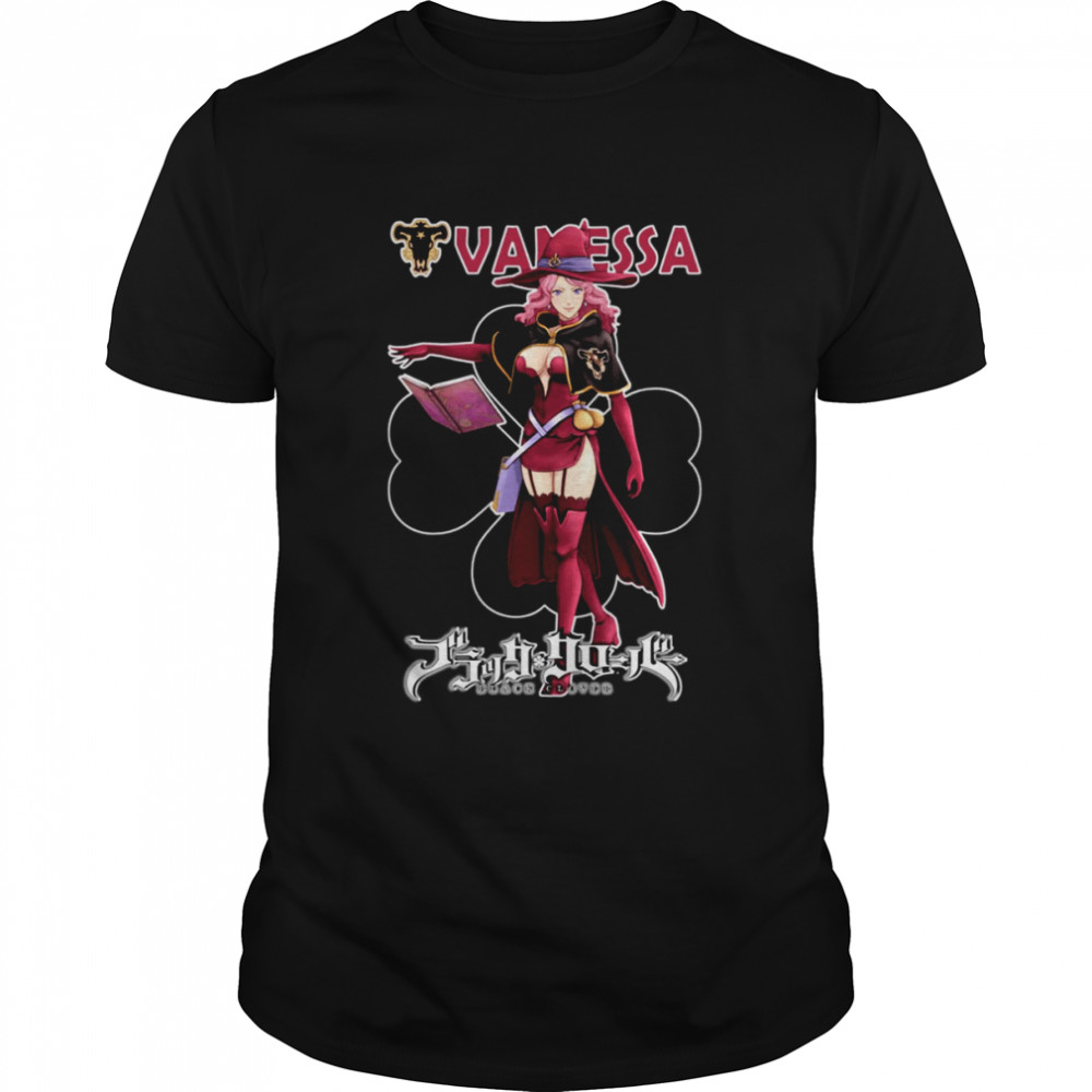 Vanessa Enoteca Black Clover Kingdom Of Clover Black Bulls shirt