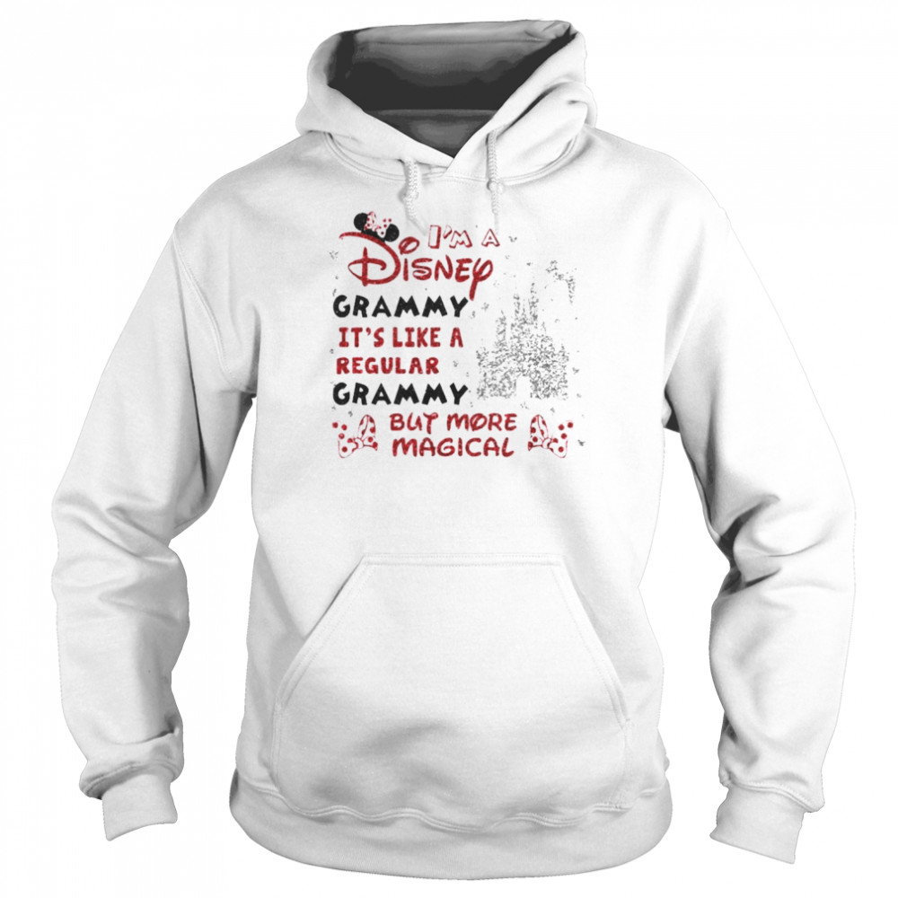 2022 I’m a Disney Grammy It’s like a regular Grammy but more Magical Minnie mouse shirt Unisex Hoodie