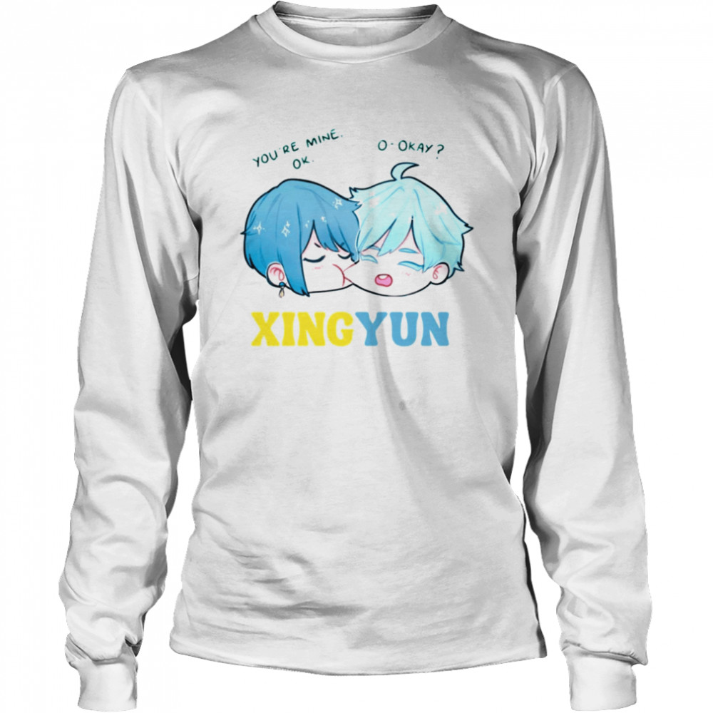 Chibi Xingyun And Chongyun Funny Genshin Impact shirt Long Sleeved T-shirt