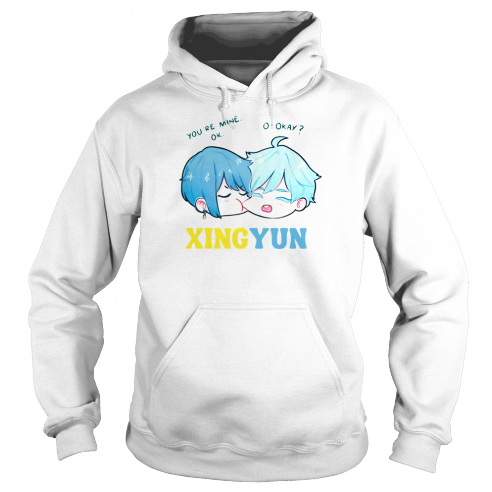 Chibi Xingyun And Chongyun Funny Genshin Impact shirt Unisex Hoodie