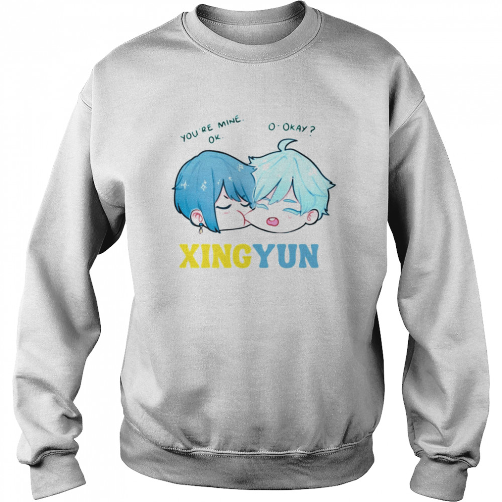 Chibi Xingyun And Chongyun Funny Genshin Impact shirt Unisex Sweatshirt