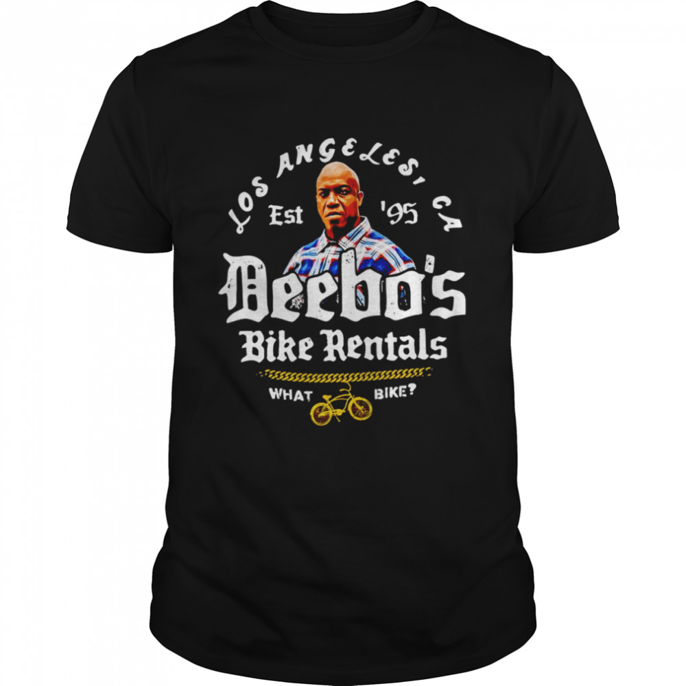 Deebo’s bike rentals what bike Los Angeles shirt