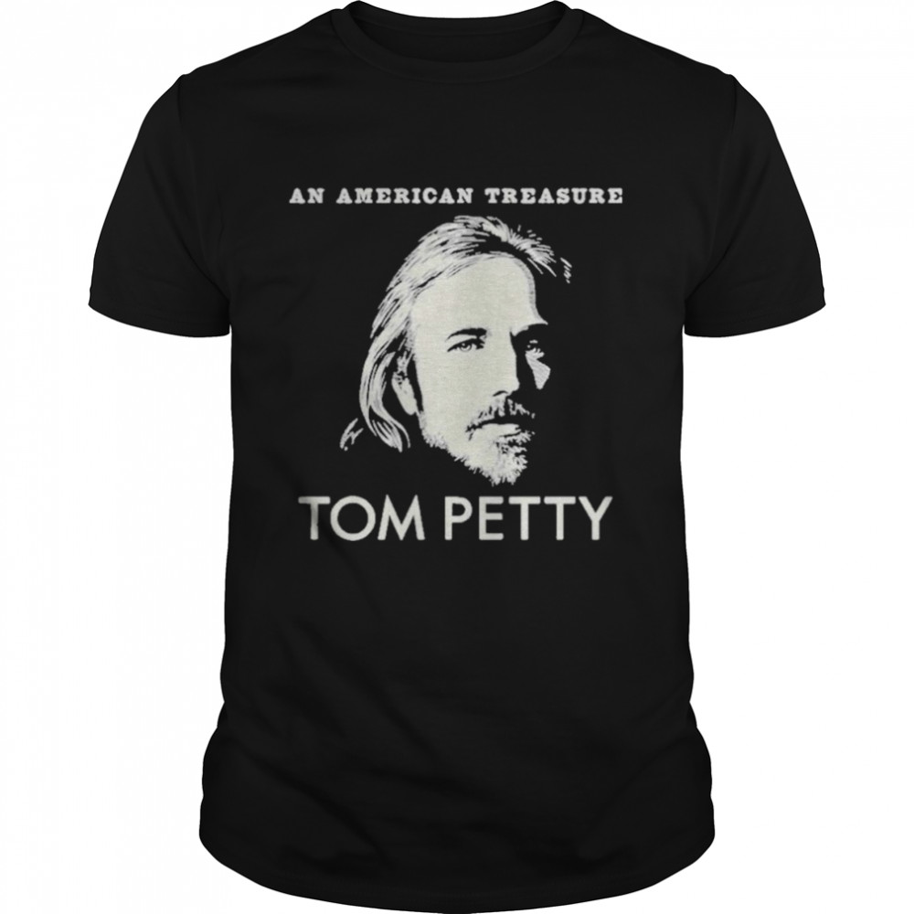 An American Treasure Tom Petty Logo shirt