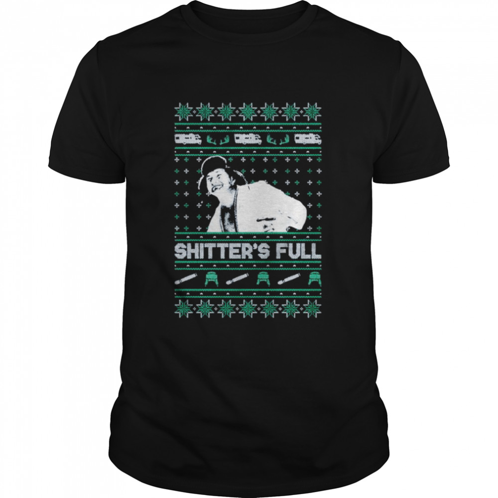 Cousin Eddie Shitter Full Ugly Christmas Shirt