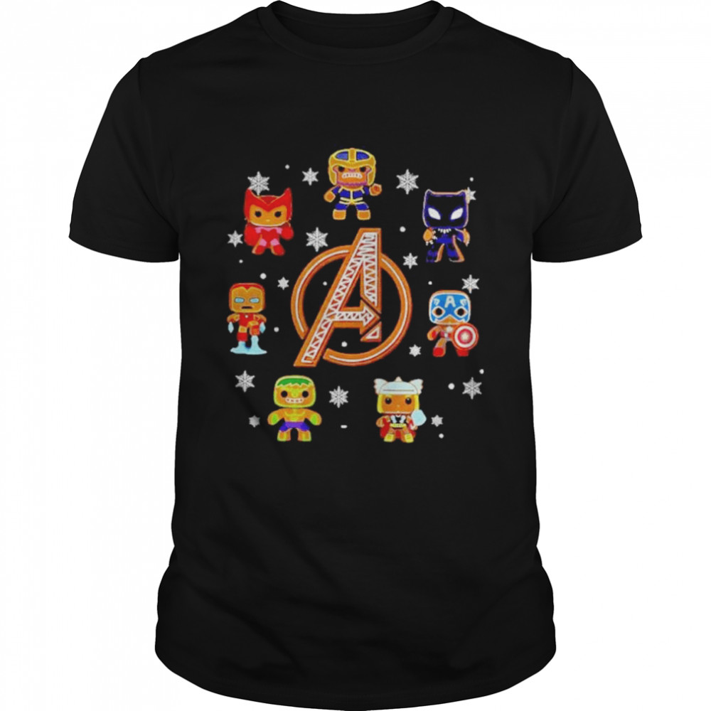 Cute marvel gingerbread cookie 2022 ugly Christmas sweater