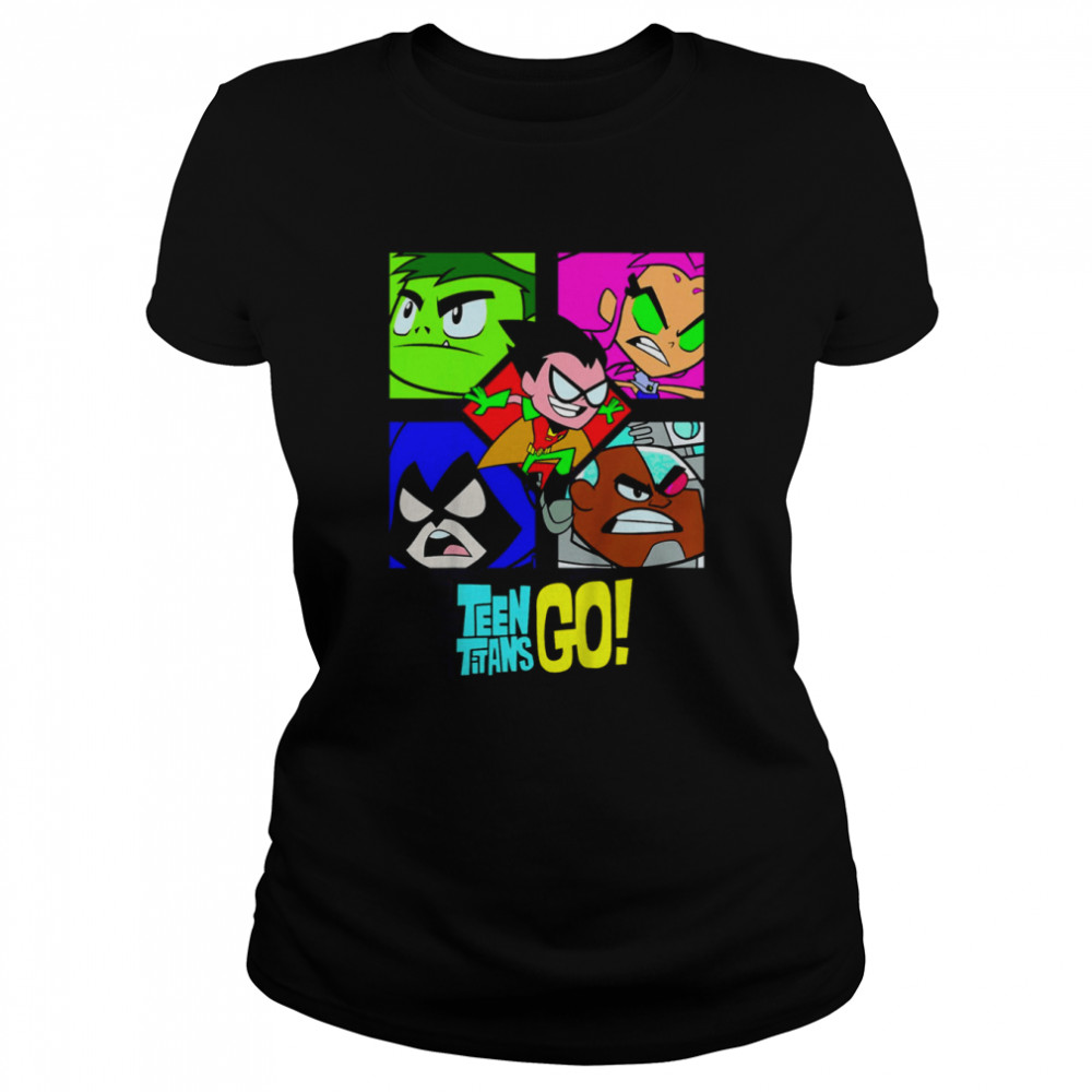 Characters In Teen Titans Go shirt Classic Women's T-shirt