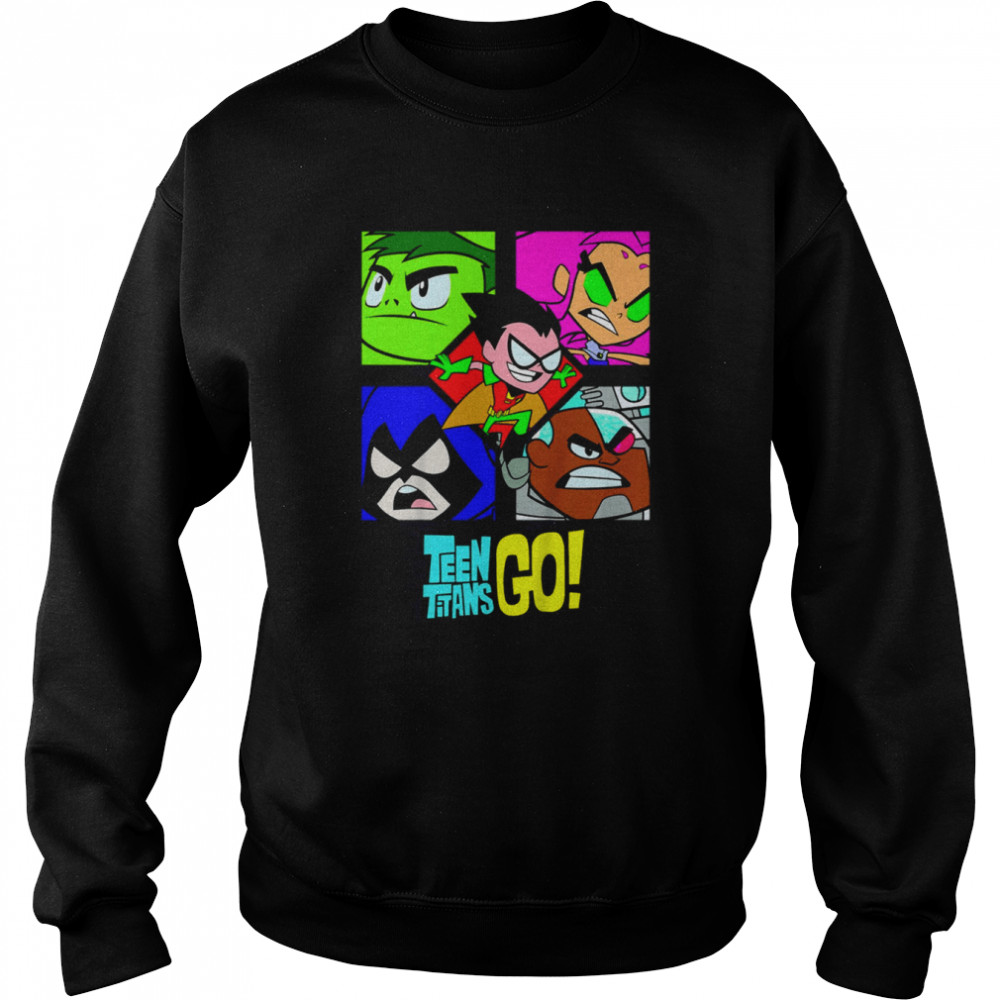 Characters In Teen Titans Go shirt Unisex Sweatshirt
