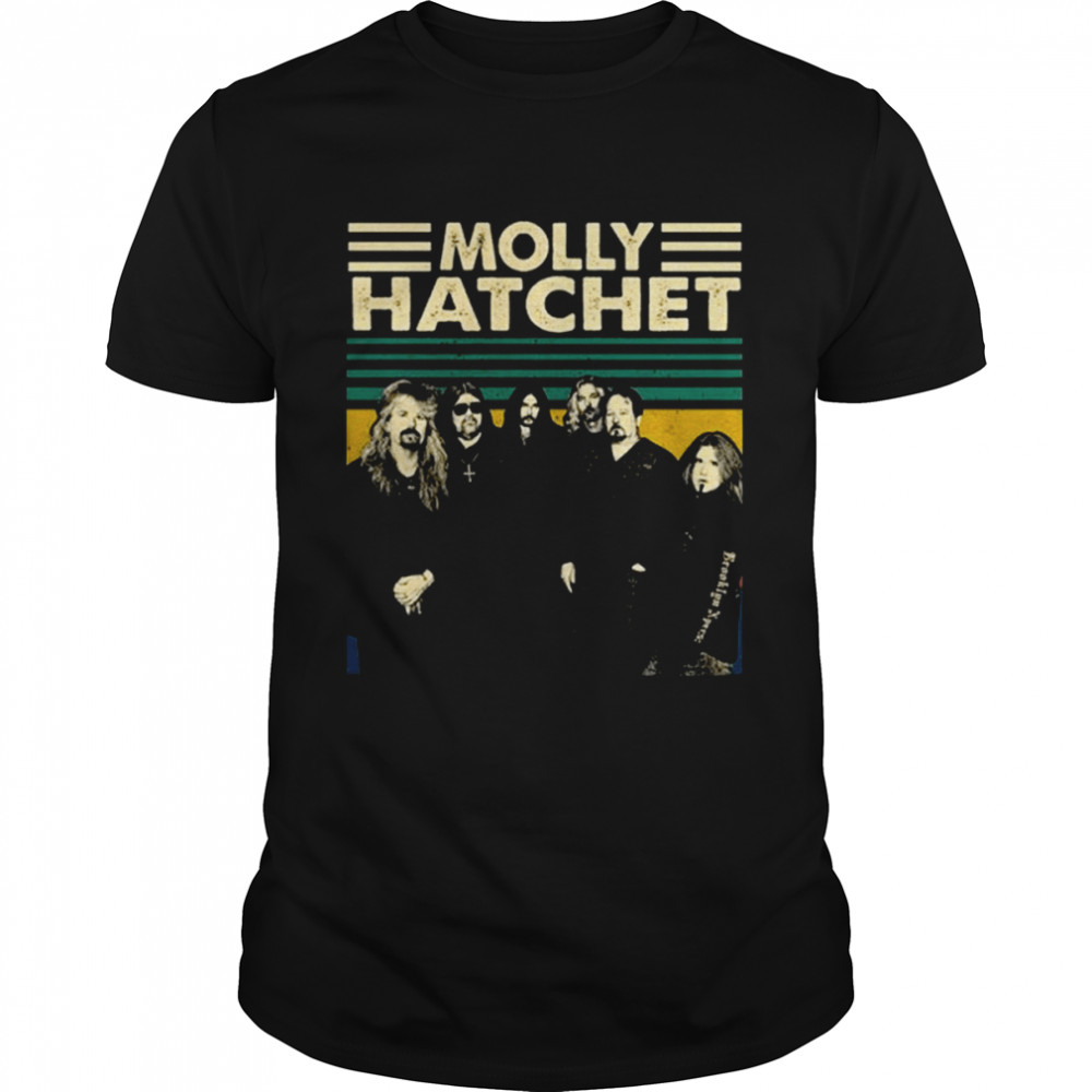 Band Members Molly Hatchet shirt Classic Men's T-shirt