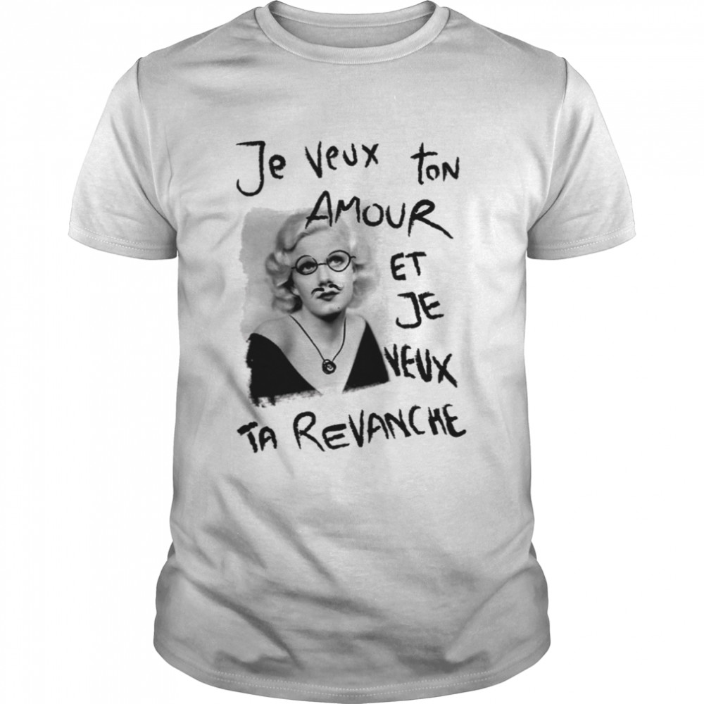 I Want Your Love And I Want Your Revenge Fitted shirt