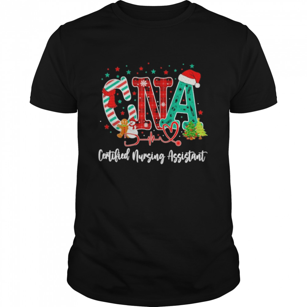 Merry Christmas CNA Certified Nursing Assistant shirt