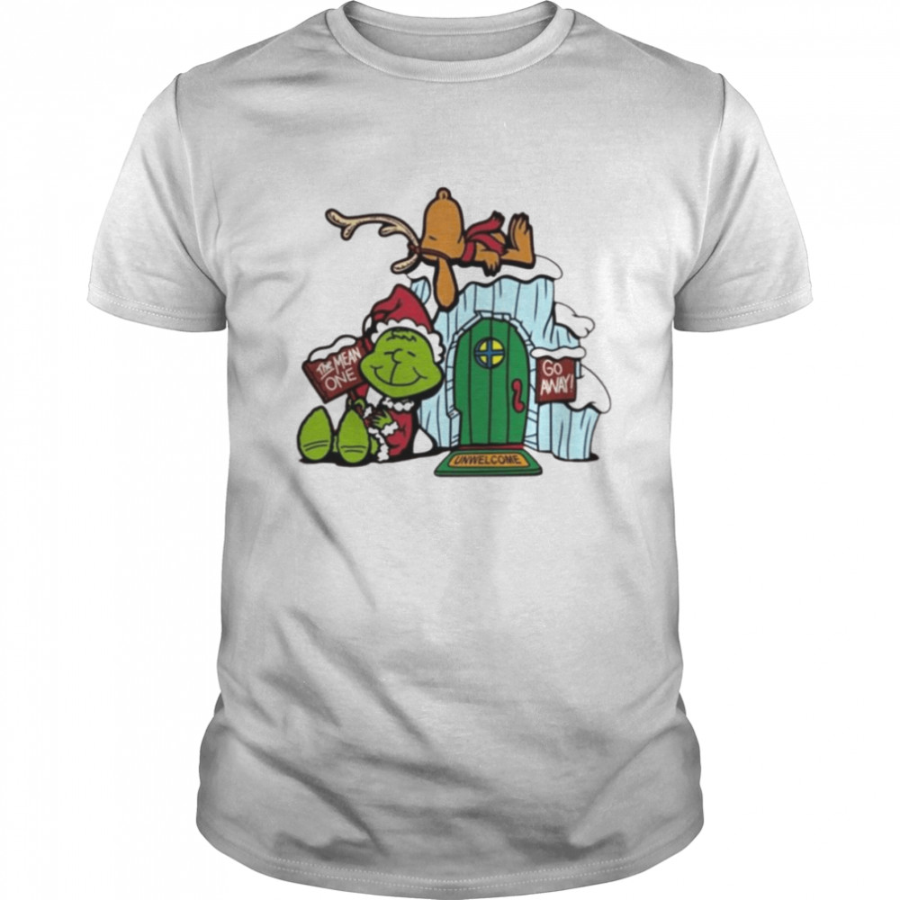 How Grinch Stole Christmas Charlie Brown Snoopy shirt