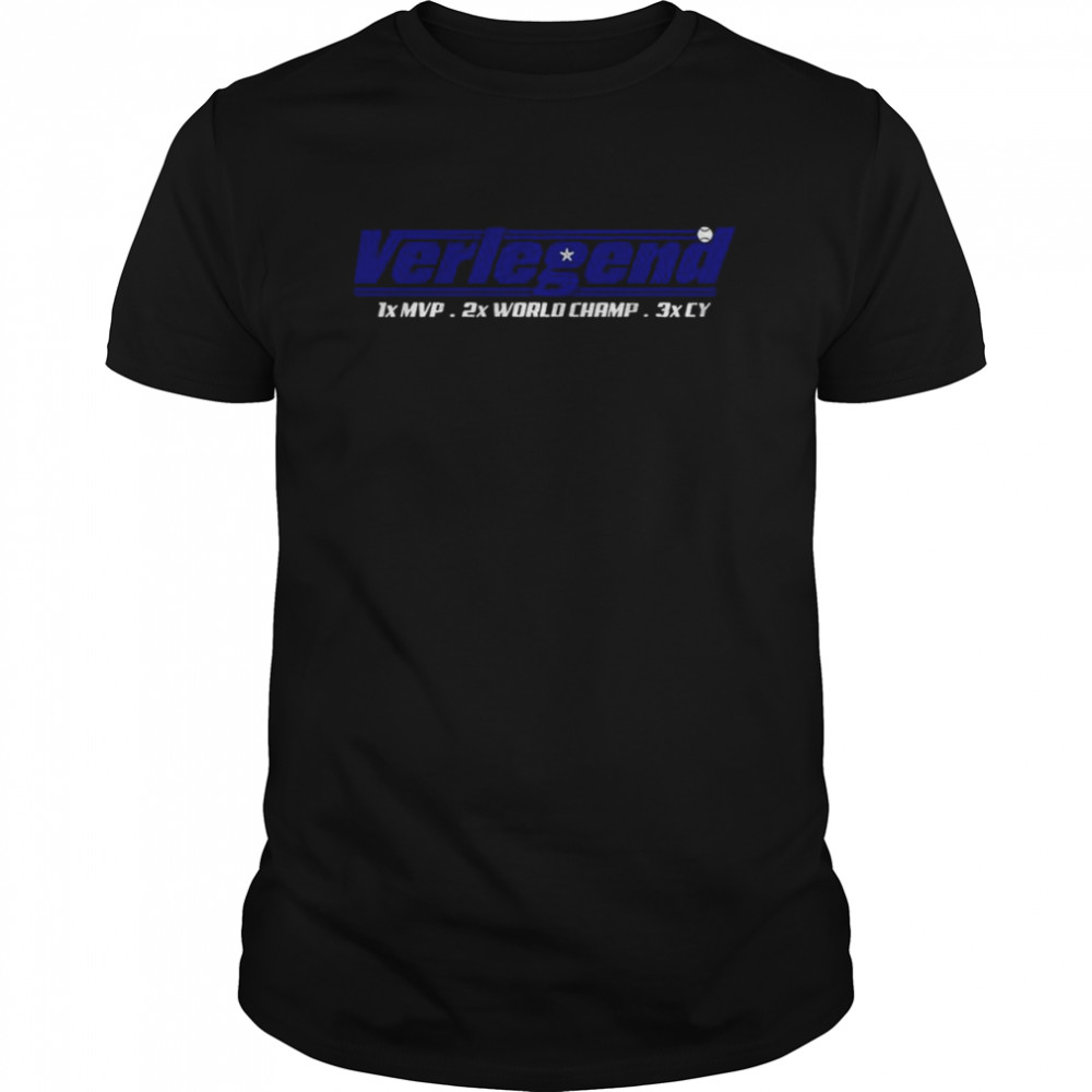 Justin Verlander Verlegend shirt