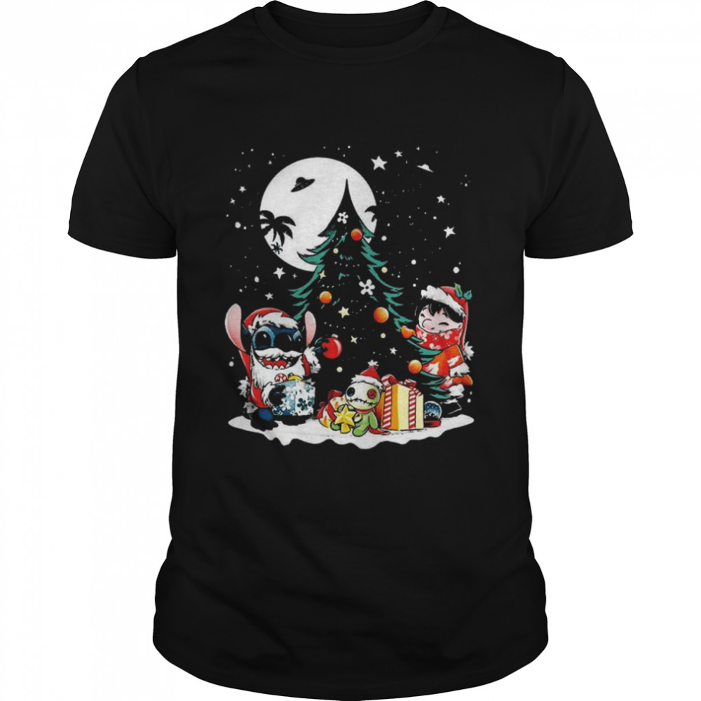 Santa Stitch 2022 Merry Christmas shirt
