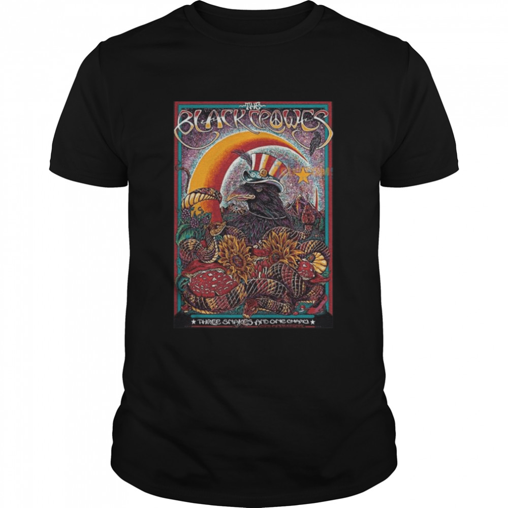The black crowes three snakes and one charm shirt Classic Men's T-shirt