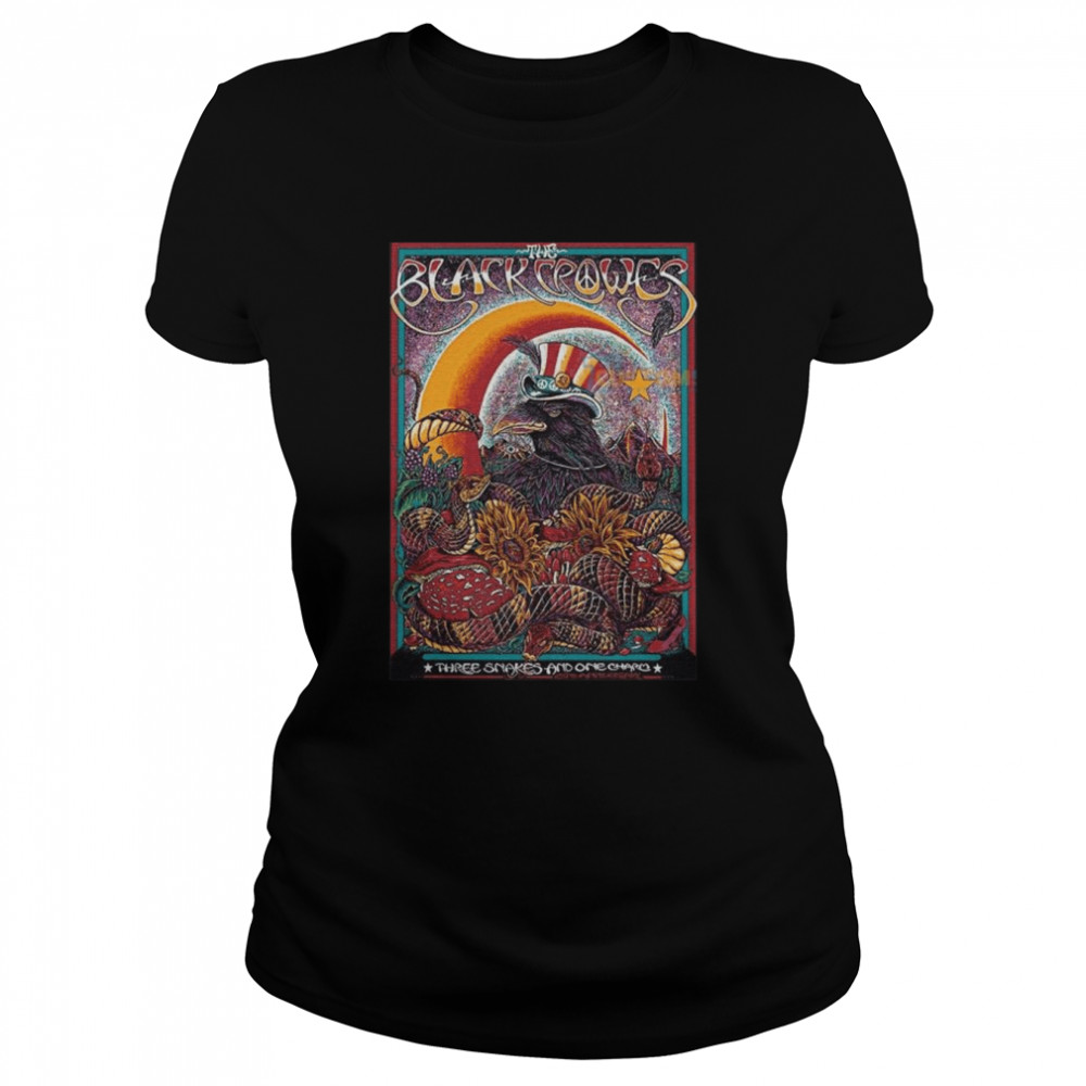 The black crowes three snakes and one charm shirt Classic Women's T-shirt